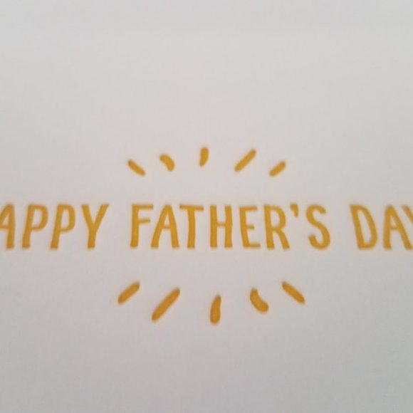 Happy Father's Day card - Dad Thank You for holding on tight & knowing exactly - Picture 2 of 2